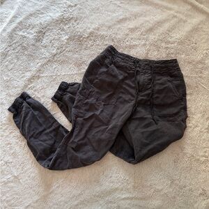 Anthropologie Brown Cargo Joggers